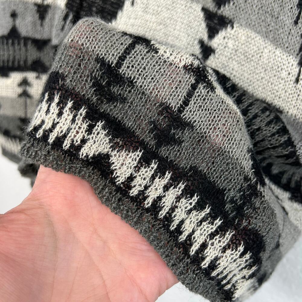 Denim & Supply Ralph Lauren Lightweight Knit Pullover Western Sweater Medium - Picture 5 of 5